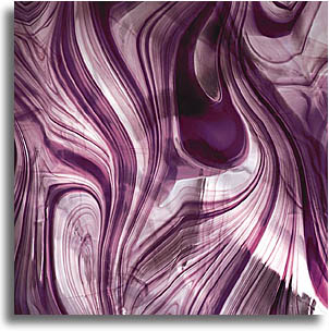 Lavender Clear Swirl